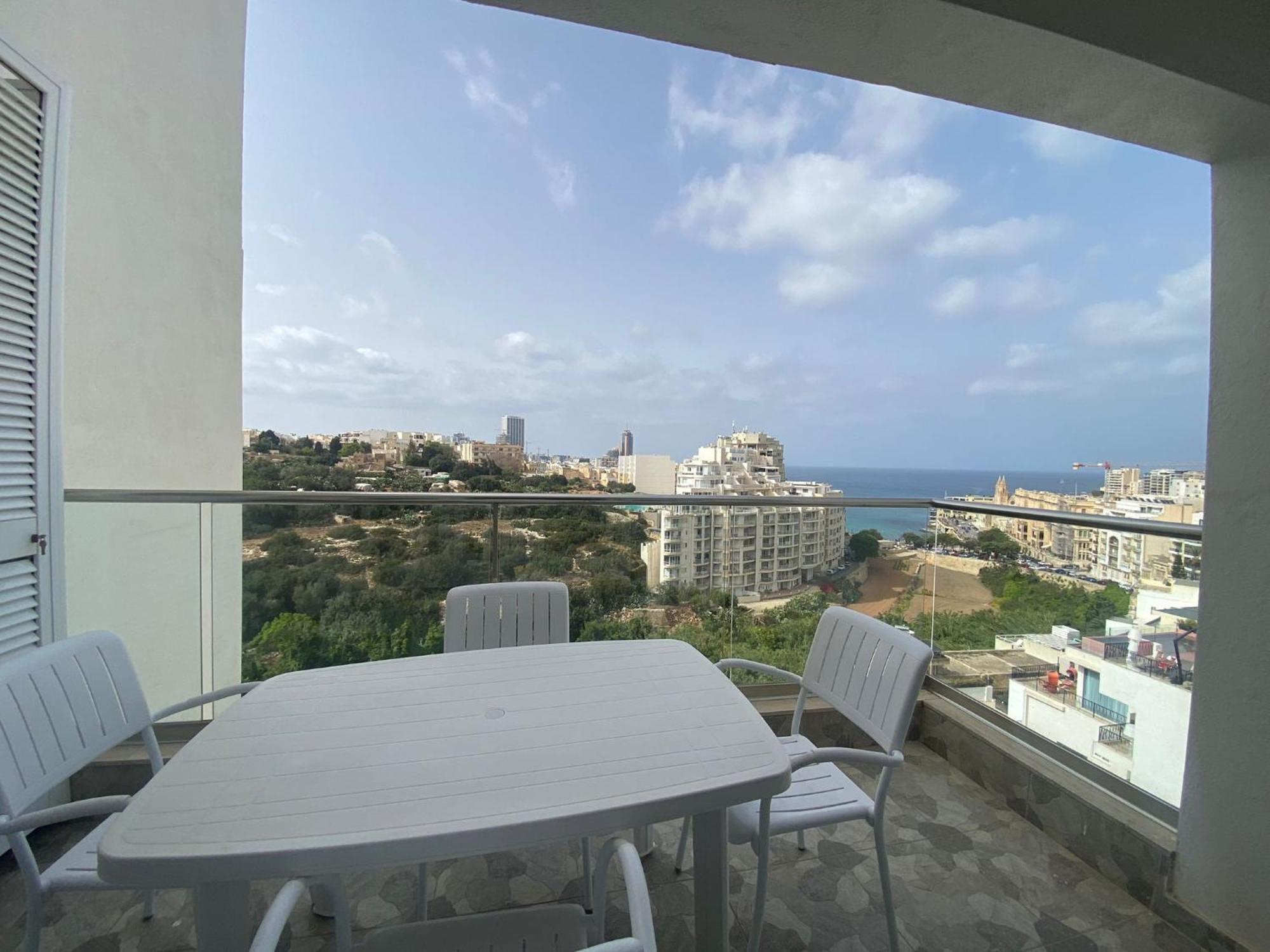 Spectacular Distant Seaview Apt Σλιέμα Εξωτερικό φωτογραφία