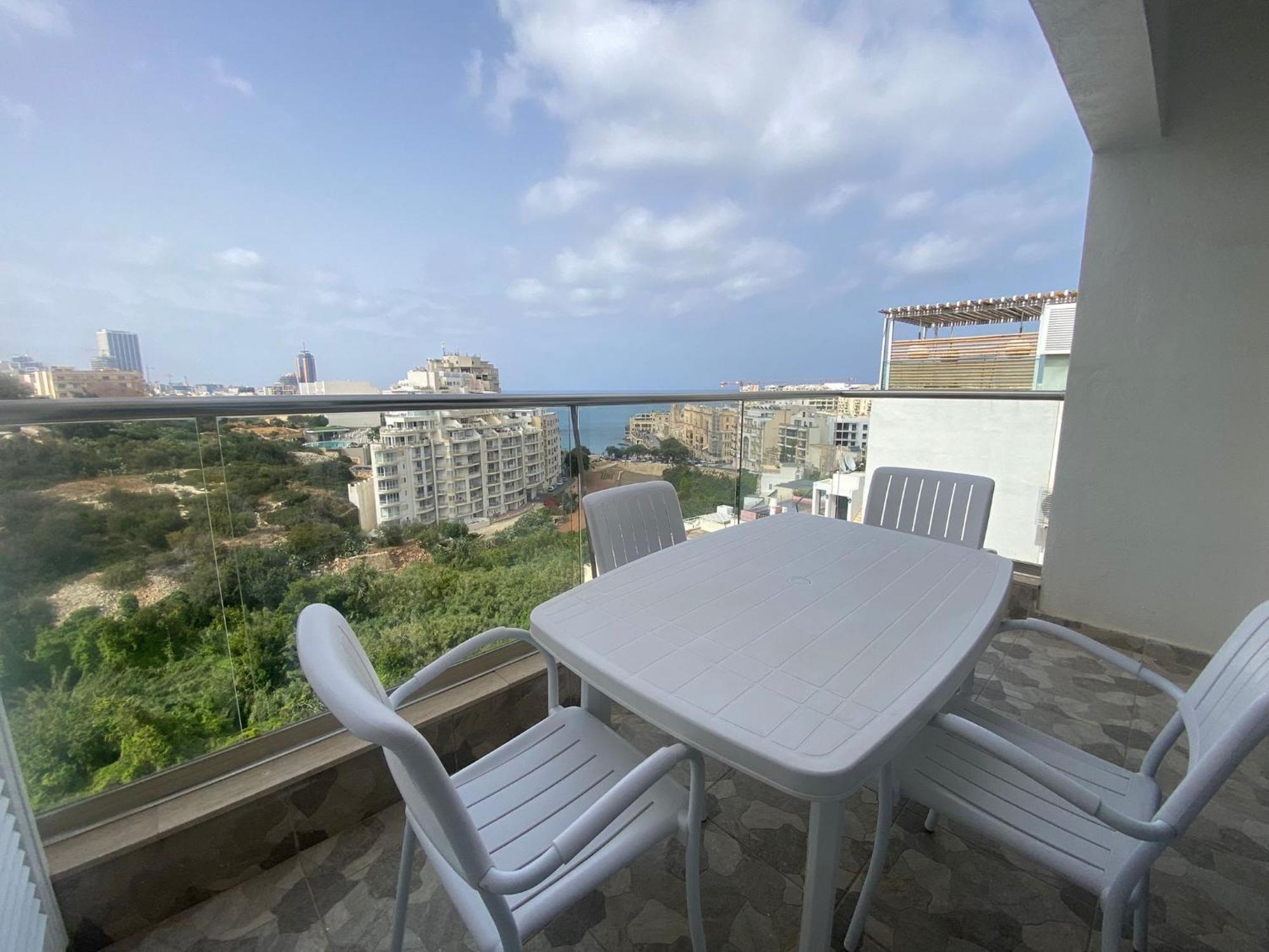 Spectacular Distant Seaview Apt Σλιέμα Εξωτερικό φωτογραφία